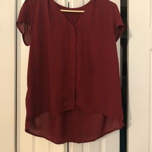 Red swing top